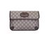 GG Supreme Monogram Neo Vintage Web Belt Bag, front view